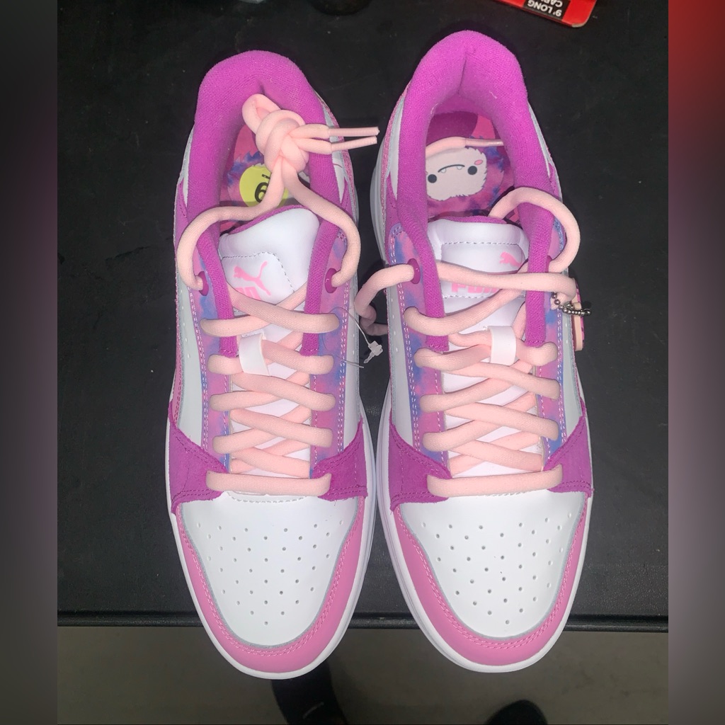 Puma Pink And White Women's Sneakers
